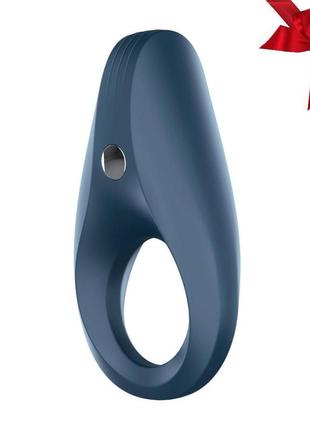 Эрекционное виброкольцо satisfyer rocket ring с удлиненным стимулятором клитора, перезаряжаемое  so2737