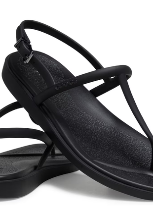 Crocs крокс вьетнамки босоножки сандалии miami thong sandal black