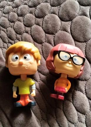 Фигурки скуби-ду, набор из 2игрушек mcdonald’s
