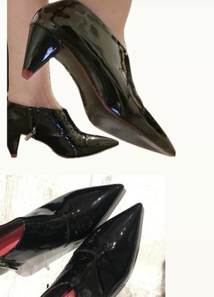Межсезонные туфли сапоги от zara