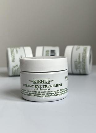 Крем для кожи вокруг глаз kiehl's since 1851 creamy eye treatment with avocado kiehls 28 мл крем с авокадо под глаза kiehls eye cream 28ml