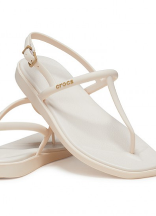 Crocs крокс вьетнамки босоножки сандалии miami thong sandal dew