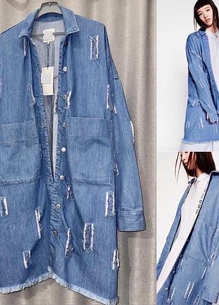 Нова джинсова від зара вільного фасону