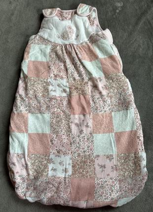 Спальник дитячий спальний мішок утеплений петчворк