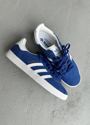 Женские кроссовки adidas gazelle blue first 36-37-38-39-40-41