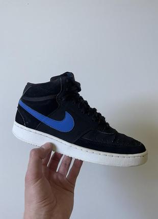 nike retro court jordan 1 mid спортивні класичні кросівки