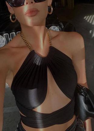 Топ с цепочкой3 фото