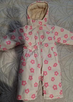 Зимовий комбез zara 86 см