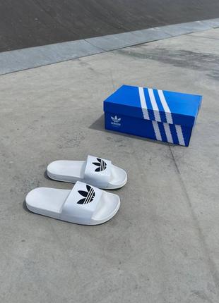 Adidas slides big logo ‘white’