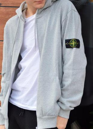 Олимпийка соп худи stone island