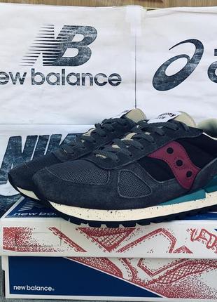 Кросівки saucony today shadow bordo замшеві new balance