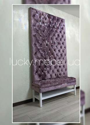 Власне виробництво м'яких меблів,пуф,пуфік, банкетка,прихожа м'яка,обувниця