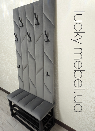 Власне виробництво м'яких меблів,пуф,пуфік, банкетка,прихожа м'яка,обувниця