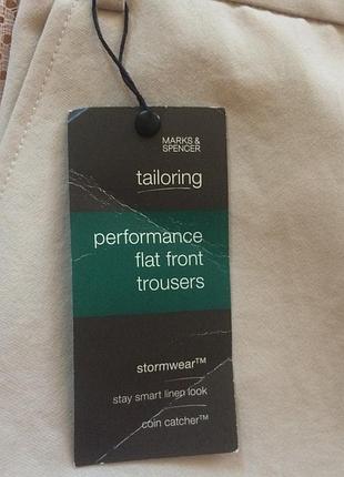 Легкие светлые летние брюки marks & spencer3 фото