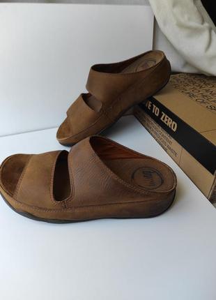 Сандалии шлепанцы на танкетке женские fitflop р.42 стелька 27 см