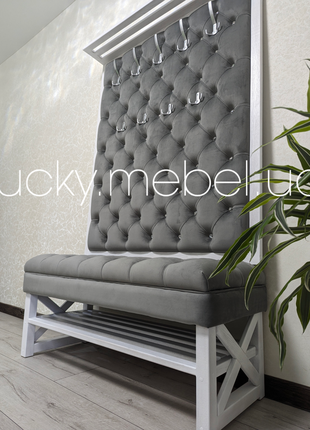 Власне виробництво м'яких меблів,пуф,пуфік, банкетка,прихожа м'яка,обувниця