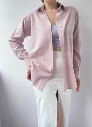 Базова рожева сорочка/рубашка від st michael®7 фото