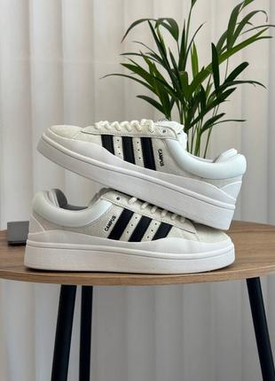 Кросівки adidas campus x bad bunny white black