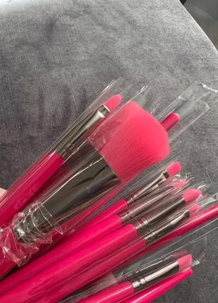Набір пензлів для макіяжу pink