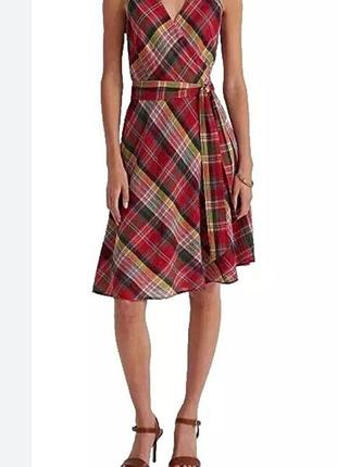 100% хлопковое брендовое винтажное платье lauren ralph lauren,p.10