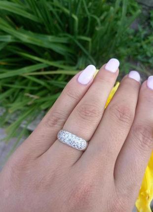 Кольцо 💍 серебро 925 колечко серебряное 15013