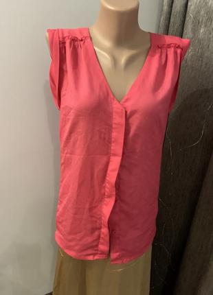 Блузка малиновая h&m