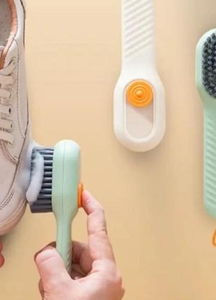 Многофункциональная чистящая щетка с дозатором для моющего средства