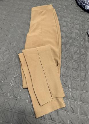 Лосины в рубчик zara леггинсы zara