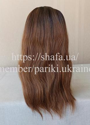 Короткая темная парика, новая, с чёлкой, термостойкая, парик3 фото