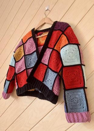 Кардиган ручной работы
