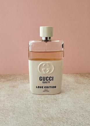 Gucci guilty pour femme love edition mmxxi парфюмированная вода оригинал
