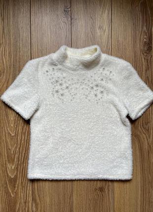 Zara продам кофтинку на короткий рукав