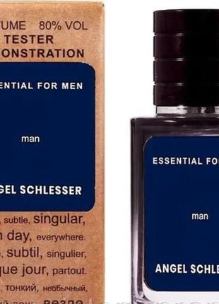Angel schlesser essential for men тестер lux мужской 60 мл