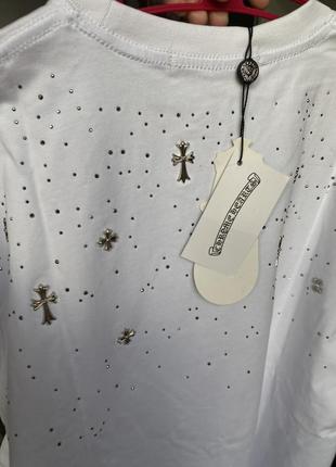 Футболка в стилі chrome hearts
