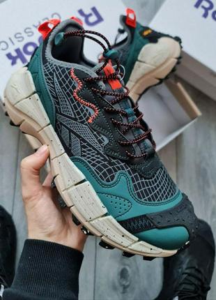 Мужские кроссовки reebok zig kinetica ii пума gore-tex black blue
