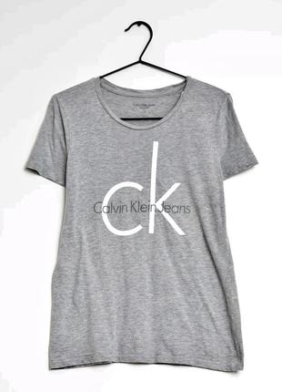 Футболка спортивная базовая брендовая футболка calvin klein оригинал