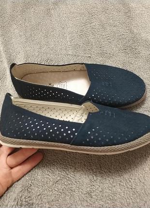 Туфлі натуральна замша 37 comfeet