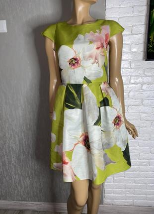 Сукня у квітковий принт плаття ted baker