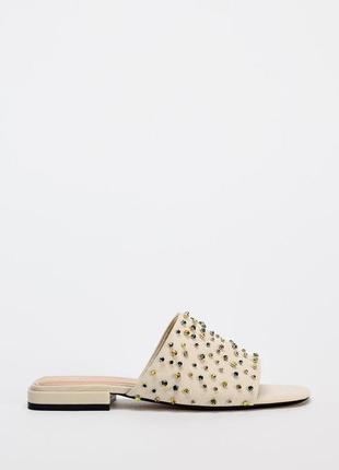 Шлепанцы сандалии шлепки zara 1672/310 оригинал ✅ 35 36 37 38 39 40 41 42