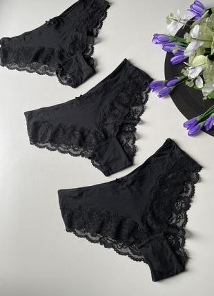 Трусики с кружевом h&m