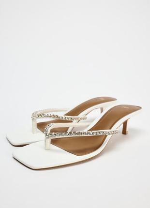 Туфли шлепки шлепанцы сандалии zara 1316/410 оригинал ✅ 35 36 37 38 39 40 41 42