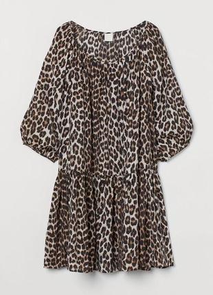 Сукня в лео h&m