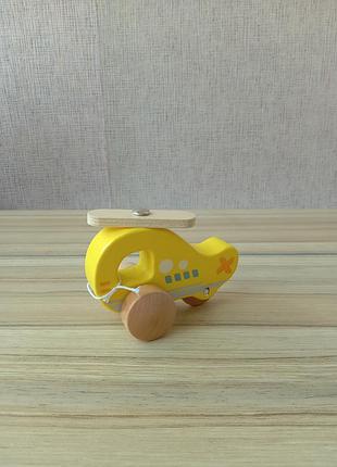 Дерев'яний вертоліт hape маленький льотчик
