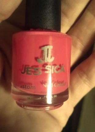 Американский лак для ногтей jessica 15 мл ярко розовый tropical sunset