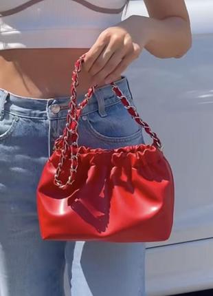 Сумка в стилі bottega veneta