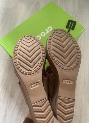 Босоножки crocs, 38р.6 фото