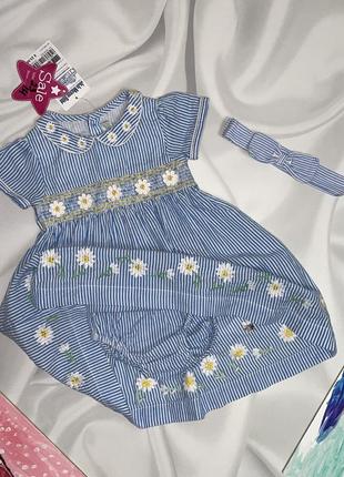 Сукня сарафан плаття ошатне 68 74 80 6-9-12 міс.