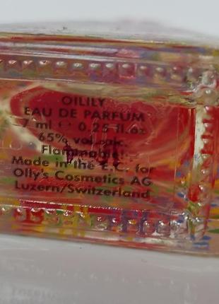 Oilily oilily eau de parfum -7 ml2 фото