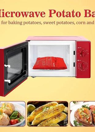 Многоразовый пакет мешок рукав сумка для запекания в микроволновой печи для запеченной...