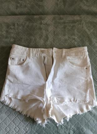 Шорты джинсовые от zara